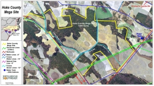 Utilities Map - Hoke County Industrial Site