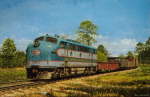 EMD F-3  #200-Rockfish, NC - April 1957